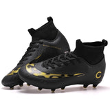 White Golden Men Football Boots